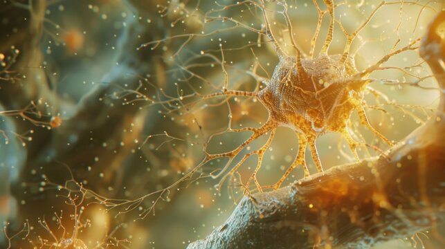 Parkinson's Disease: A neurodegenerative disorder that impairs movement, resulting in tremors, stiffness, and balance issues due to the depletion of dopamine-producing cells.
