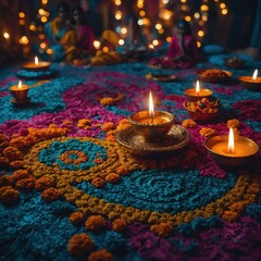 The tranquil waters mirror the festival&rsquo;s vibrant lights, creating a stunning and peaceful celebration