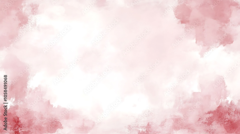 Poster abstract pink watercolor background blank background with copy space for design projects