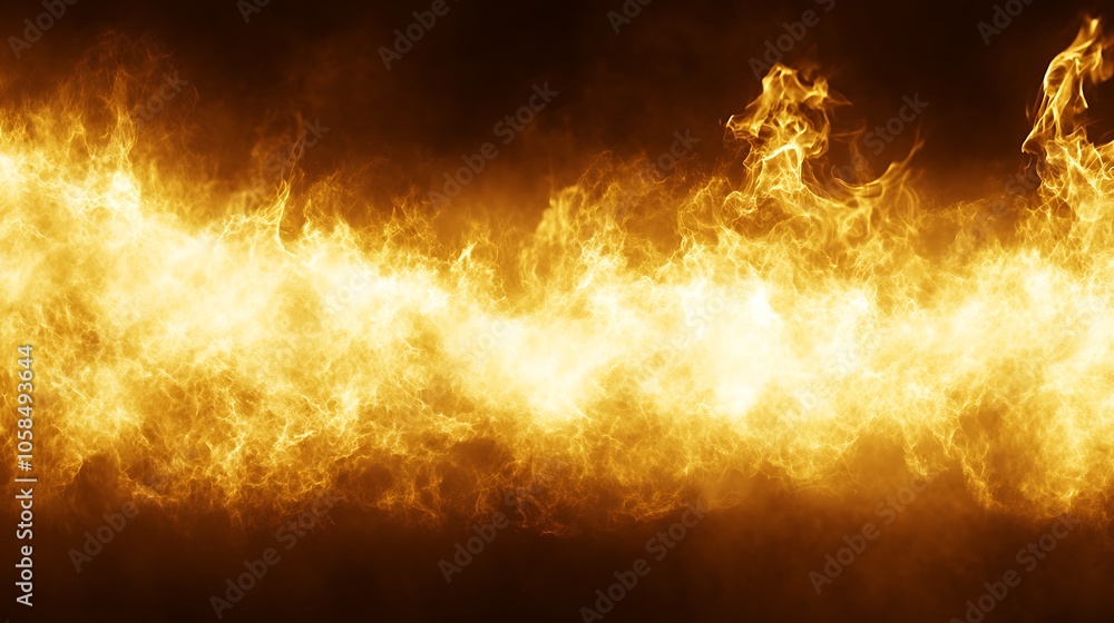 Poster fiery background image smooth blue background with copy space for advertisements