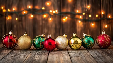 Christmas Ornament Decoration Blank Background with Copy Space for Design Projects