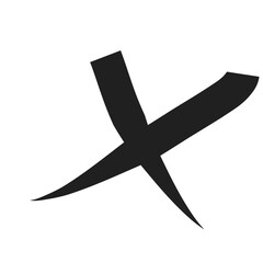 Cross Abstract Shape
