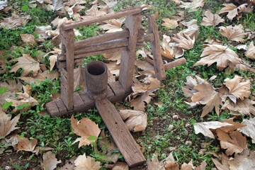 Homemade village Turkish utensil tool