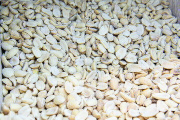 texture food healthy vegetarian isolated brown organic market dry natural seed snack nutrition