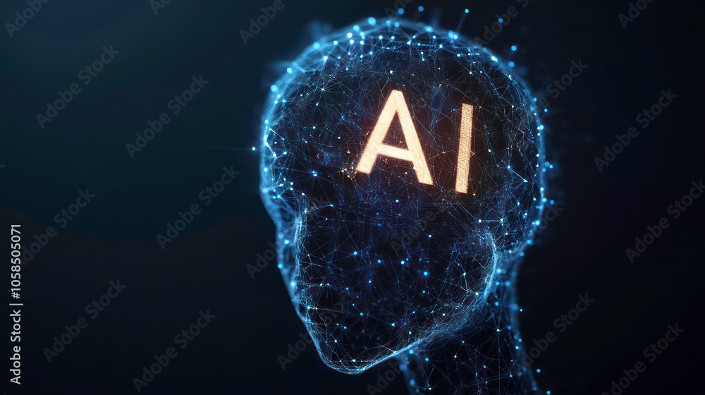 Poster there is ai text referring to stock, technology, data science, and innovative internet projects in t