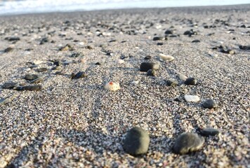 pebbles on the beach