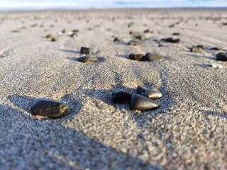 sand on the beach
