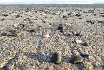pebbles on the beach