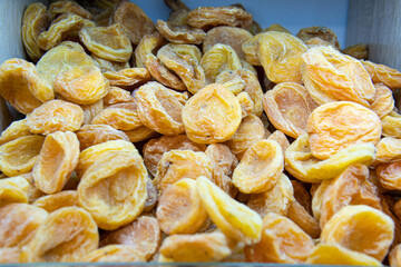 market healthy orange sweet vegetarian dry background nutrition fruit dessert yellow food