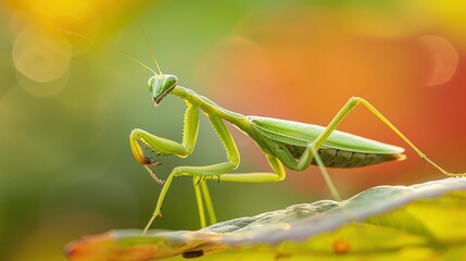 Praying Mantis in Natural Habitat