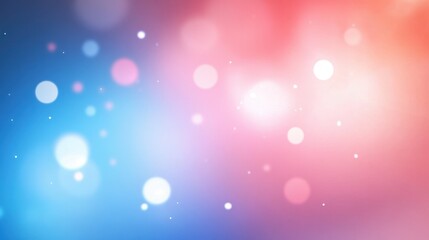 Vibrant Bokeh Lights Background in Pink and Blue Hues