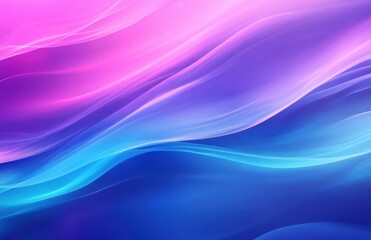 Fototapeta premium Abstract Blue and Pink Fluid Art Background