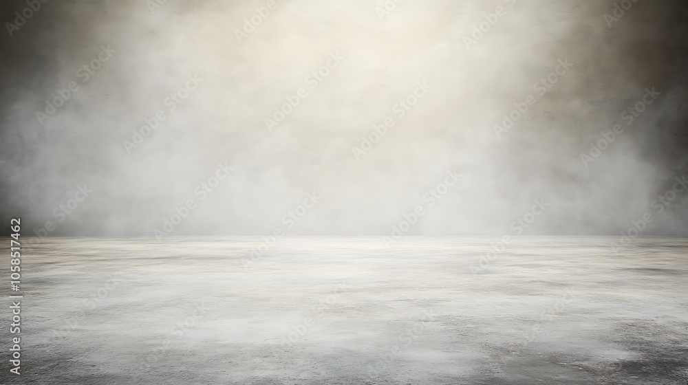 Poster empty concrete studio background clean blank canvas with empty space for designs