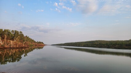 Victoria River Scenery in Northern Territory Australia