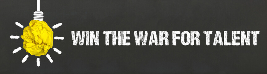 Fototapeta premium Win the War for Talent 