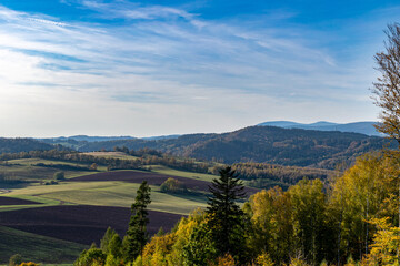 Panorama im Sudetenland