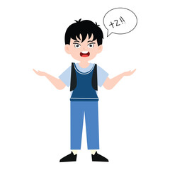 boys wearing school uniforms with many poses. boys wearing school uniforms with many poses. School kids collection