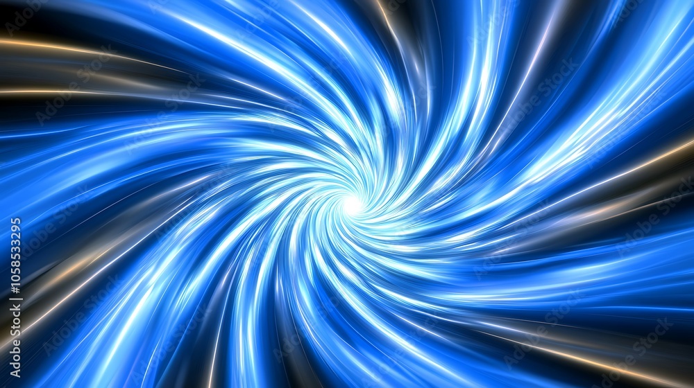 Aufkleber abstract blue swirl background clean blank canvas with empty space for designs