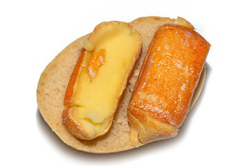 Limburger auf einem Brötchen