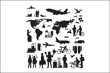 Transport Silhouette Vector | Vehicles and Travel Icons

Transportation Vector Set | Car, Truck, Train, Plane Silhouettes

Minimalist Transport Vector | Vehicle Silhouette Collection

Cargo and Transp