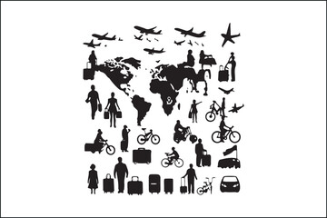 Transport Silhouette Vector | Vehicles and Travel Icons

Transportation Vector Set | Car, Truck, Train, Plane Silhouettes

Minimalist Transport Vector | Vehicle Silhouette Collection

Cargo and Transp