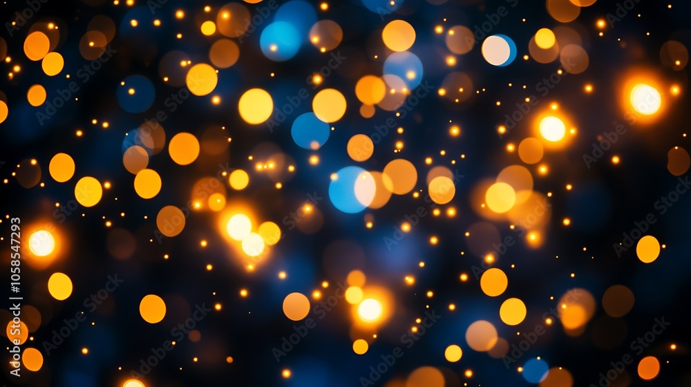 Aufkleber abstract background with gold lights simple neutral background with free space for design