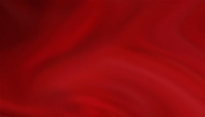 Bright Red abstract background with soft blurred diagonal lines