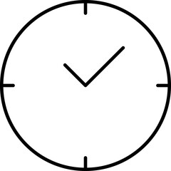 Clock icon. Hour Marker, AM, PM Clock, Watch Vector Symbol. Time and Timers icons collection.