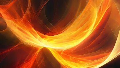 Fiery Abstract Energy Flame Patterns | Background