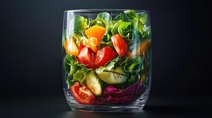 Salat im Glas - Shaking Salad - Trend Essen - Fasten & DiÃ¤t