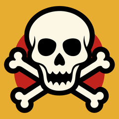 pirate skull and crossbones