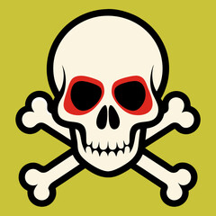 pirate skull and crossbones