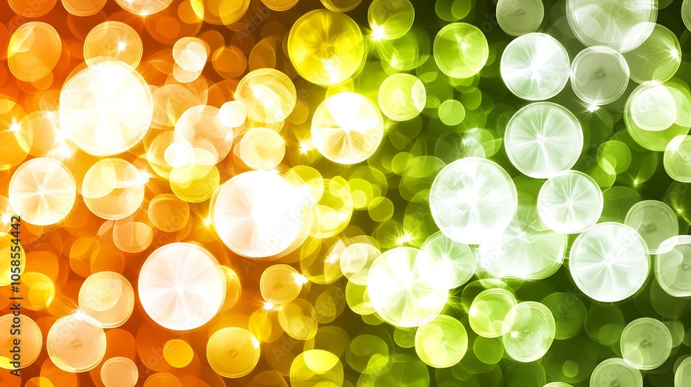 Poster abstract bokeh background blank background with copy space for design projects