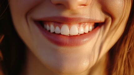 Fototapeta premium Consider the significance of a warm smile in communication.