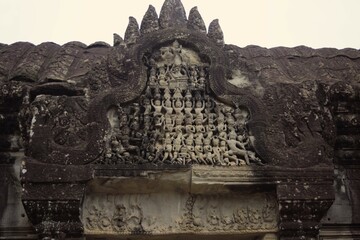 Khmer art in Angkor wat