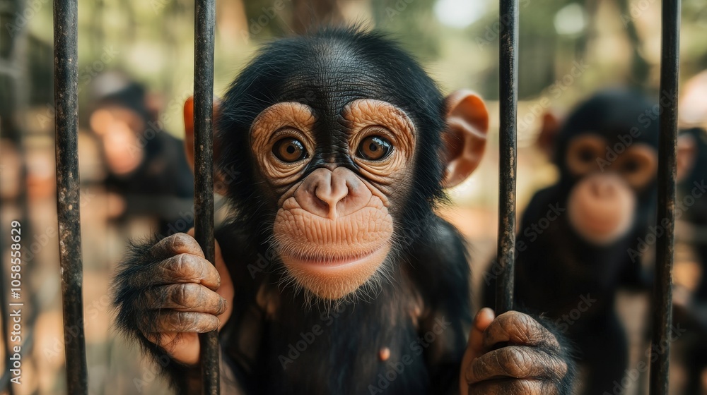 Poster discuss the challenges of captive breeding programs.