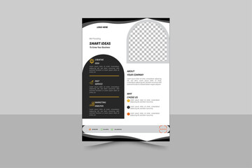  creative corporate & business, flyer, design, business card, template, vector, illustration, paper, card