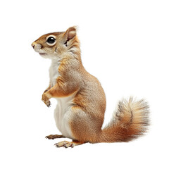 Fototapeta premium Squirrel isolated PNG