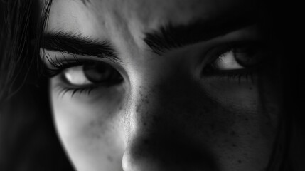 Fototapeta premium nice picture of a sad girl, can use for wallpaper