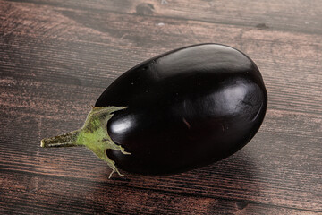 Ripe tasty natural organic eggplant