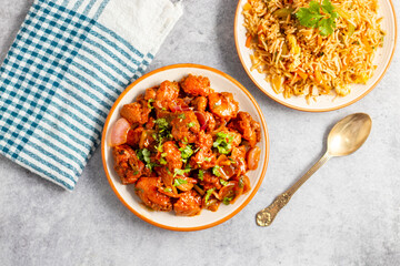 Chilli chicken is a spicy Indo-Chinese dish featuring crispy fried chicken tossed in a tangy,...