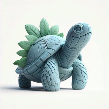 turtle isolated on white