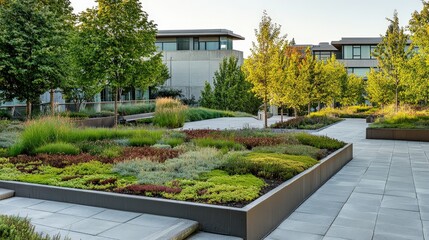 Urban green spaces contribute to carbon neutrality by enhancing biodiversity and improving air quality