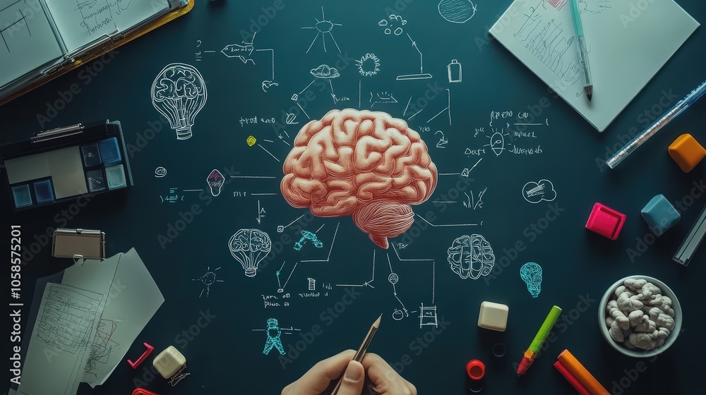 Poster visualizing our thoughts can enhance understanding.