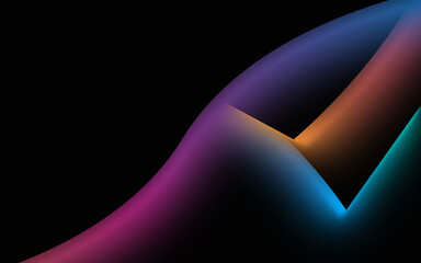 abstract background with glowing lines