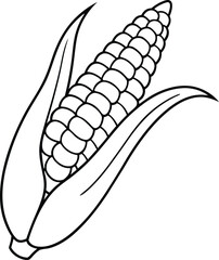 illustration of a corn