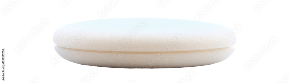 Poster a white object with a round shape