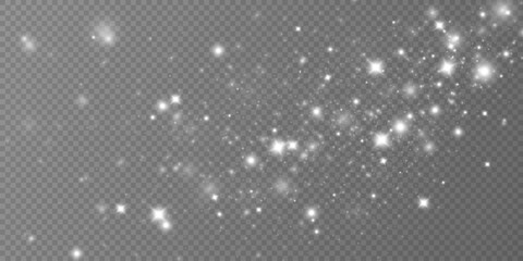 Light glow effect.Dust,luxury decoration. Vector illustration. Christmas flash.	