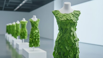 Sustainable fashion industry, eco-fabric, net zero transformation theme