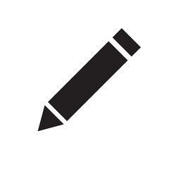 pencil icon vector symbol